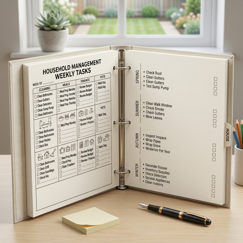 Monthly Home Tasks: Your Checklist for a Well-Maintained Home